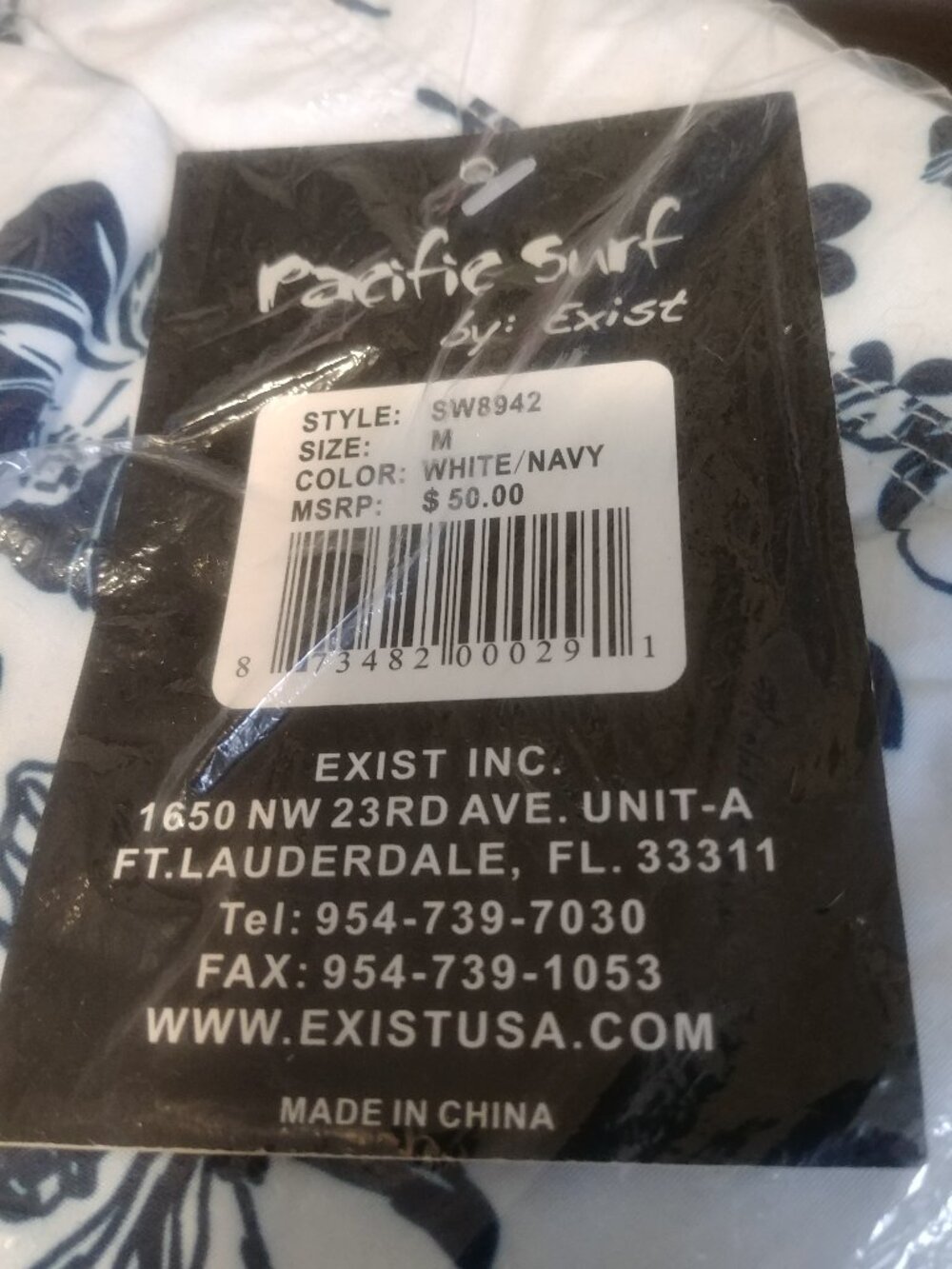 New Pacific Surf Swim Shorts by Exist, Medium ,Never Worn Like New ,Half Price
